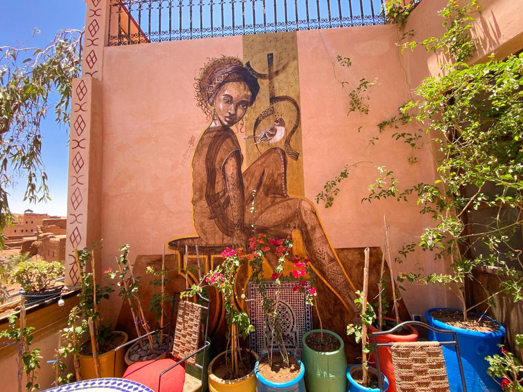 Ayouze Auberge Ait Ben Haddou Bagian luar foto